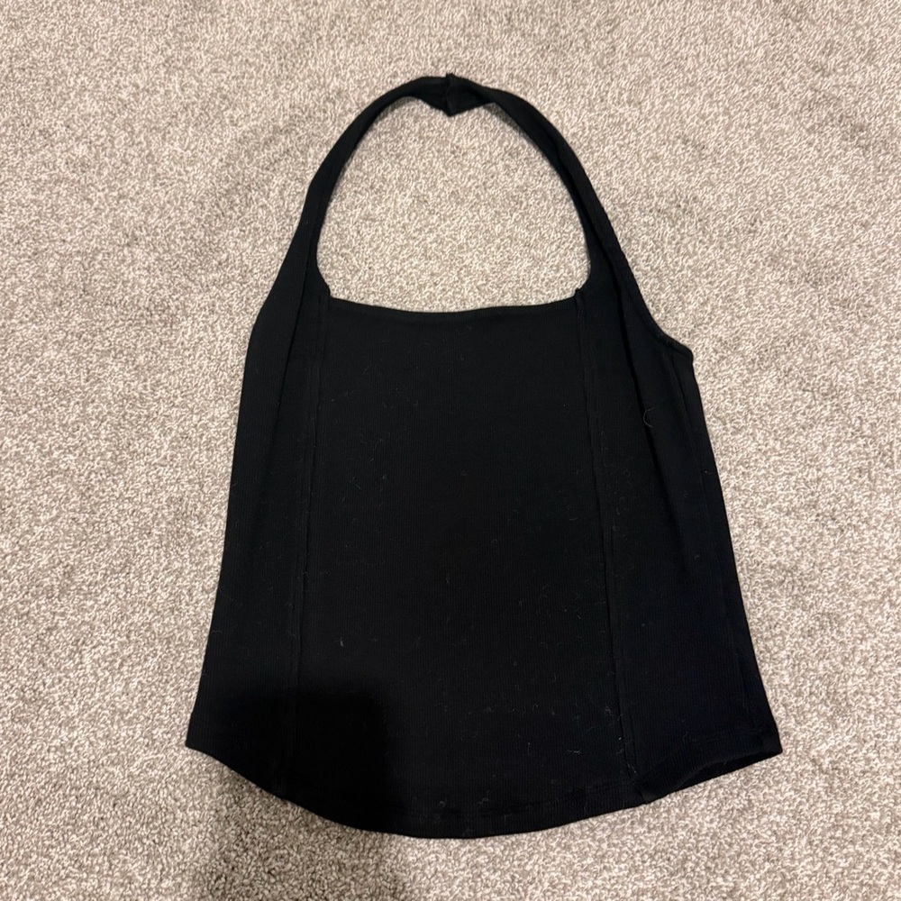 Black Women's Halter Top